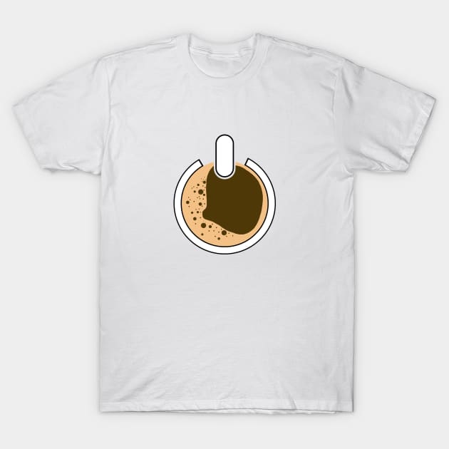 Coffee power T-Shirt by DarkoRikalo86